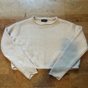 Zara Knit Cropped Sweater